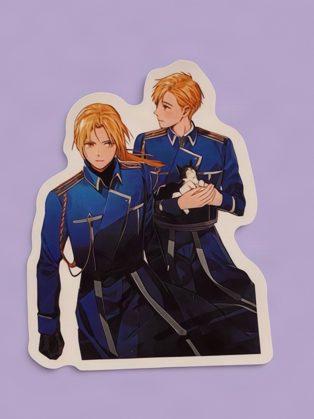 Edward Elric & Jean Havoc Sticker | Fullmetal Alchemist FMA